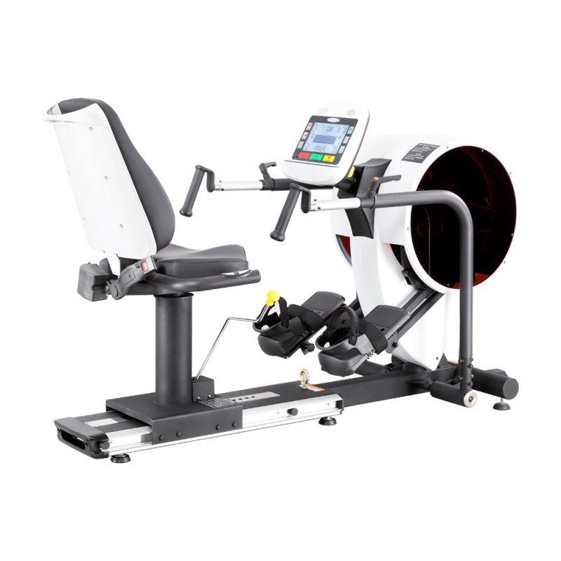 Dual action recumbent online exercise bike